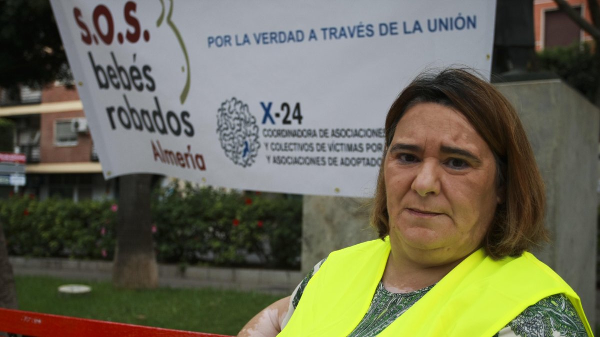 Ascensión López, presidenta provincial de SOS Bebés Robados.