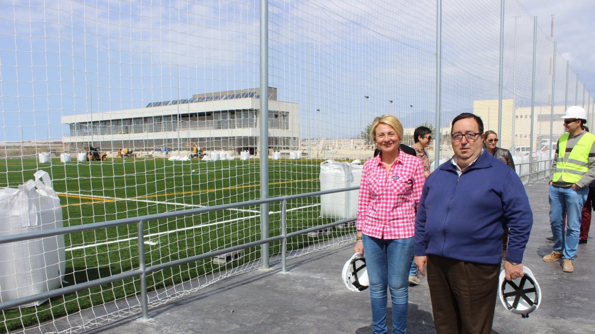 Eloísa Cabrera y José Juan Rubí.