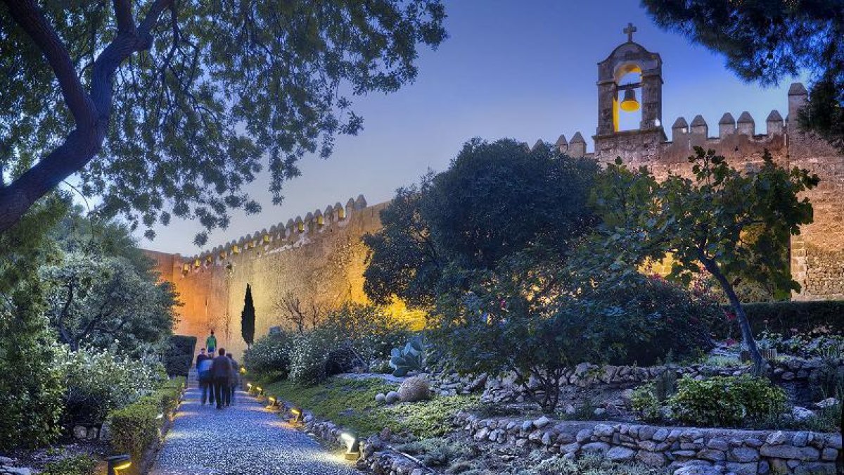 Visita guiada nocturna por la Alcazaba.