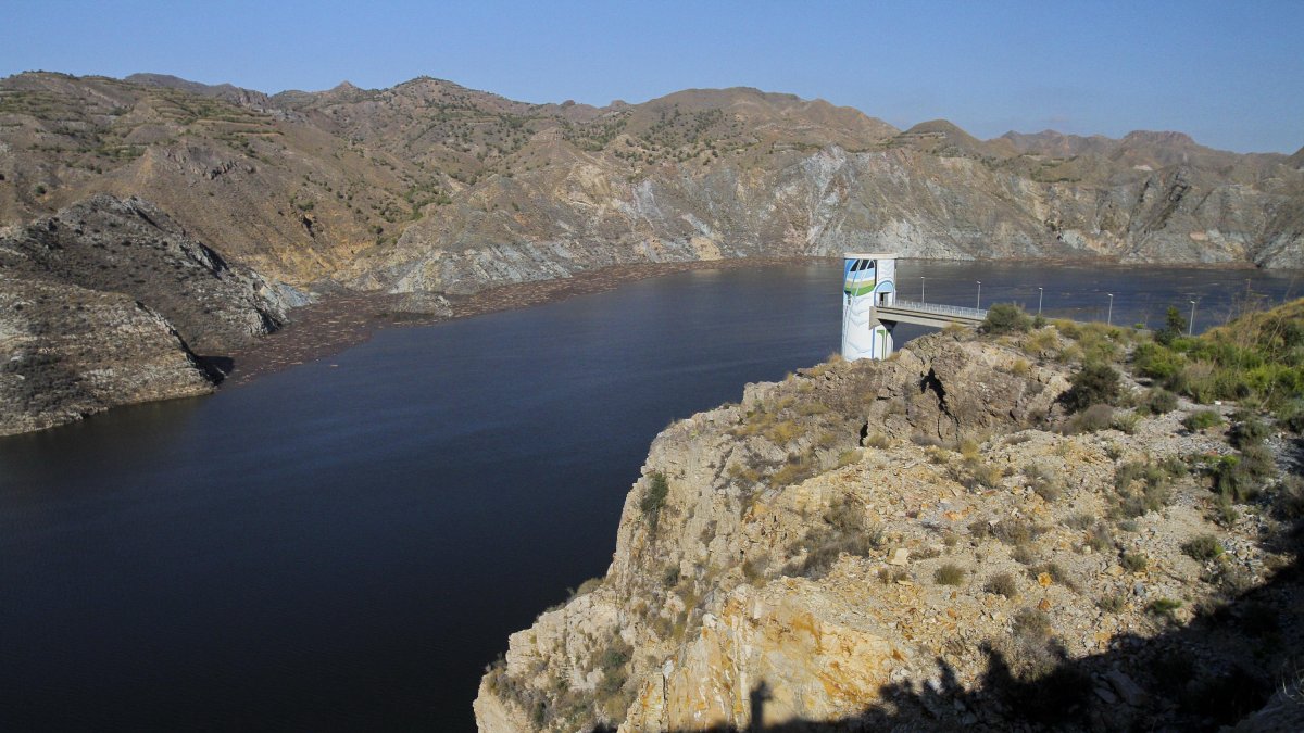 Imagen del pantano de Cuevas de Almanzora