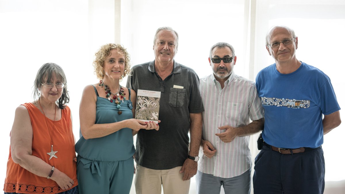 Los cinco autores de esta primera entrega: Pilar Quirosa-Cheyrouze, Mar de los Ríos, Pedro Felipe Granados, Ginés Bonillo y Carlos Díaz Domínguez.