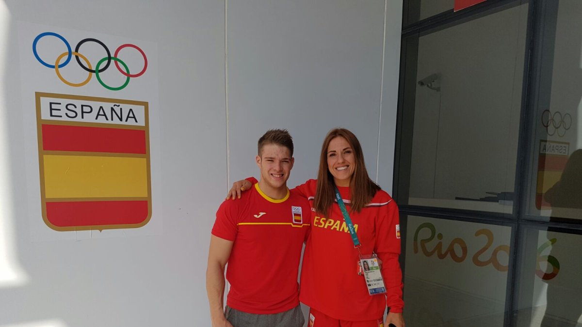 David Sánchez y Carmen Martín.