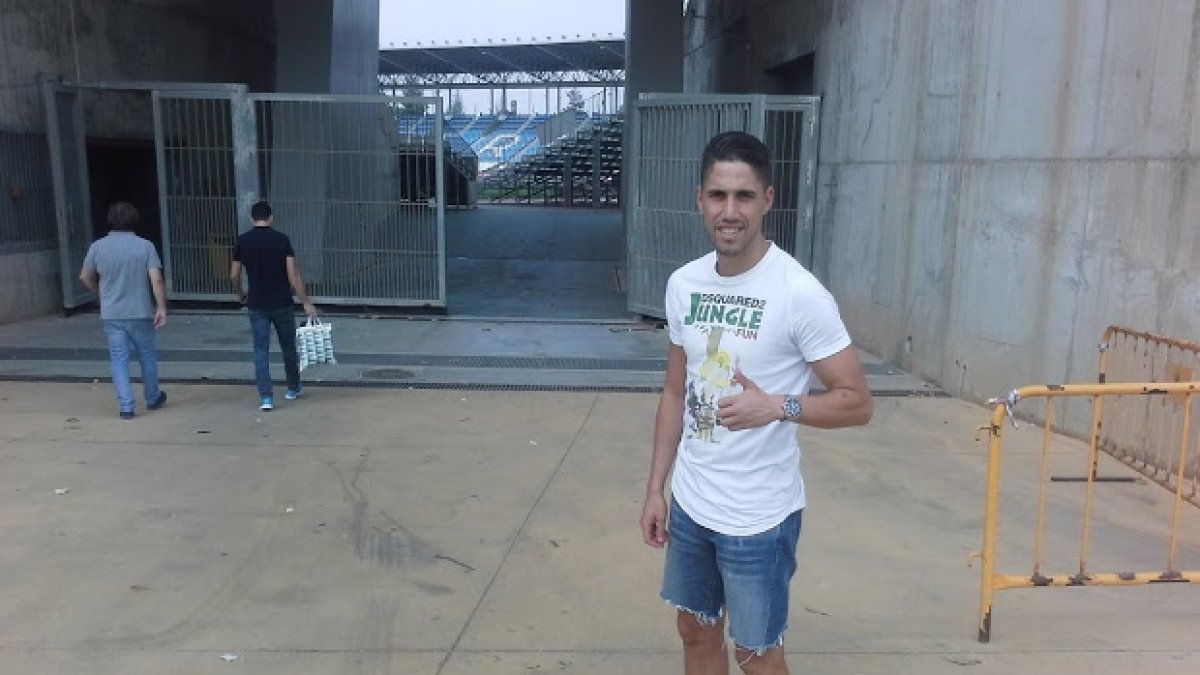 Fidel será uno de los fijos en el once del Almería.