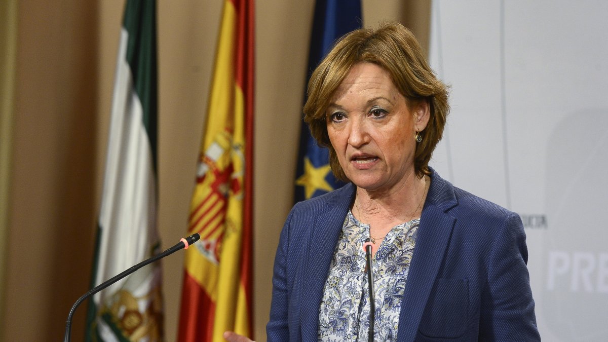 La consejera de Agricultura, Pesca y Desarrollo Rural, Carmen Ortiz