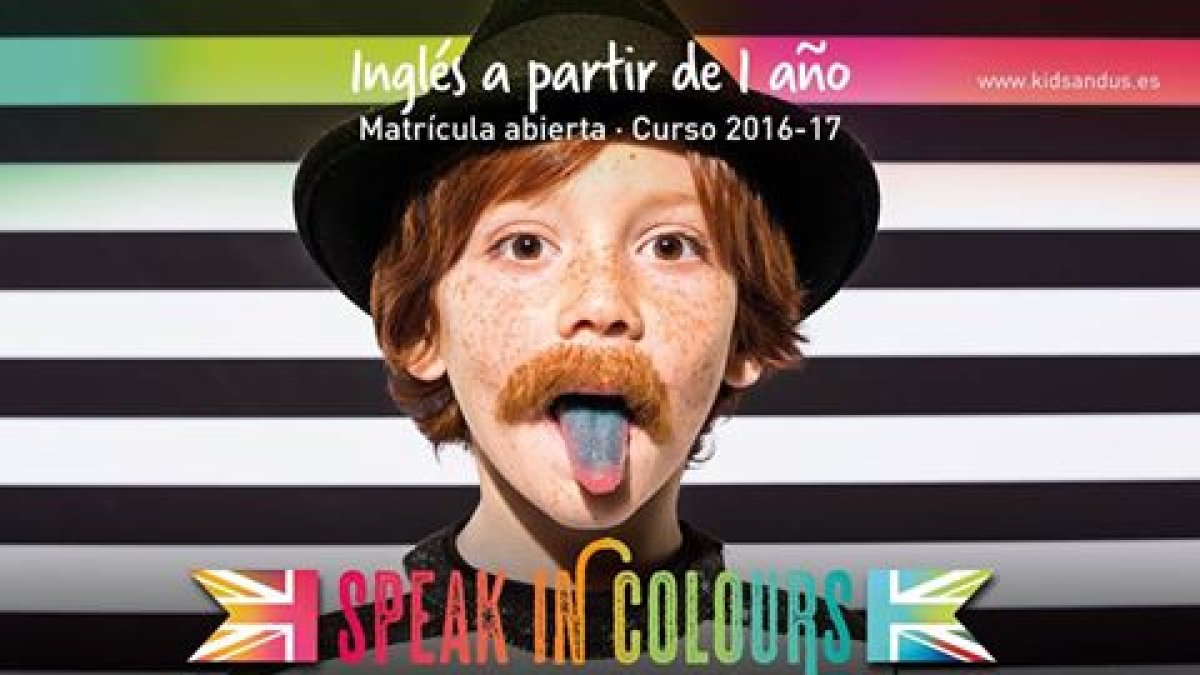 Hablar en colores ya es posible en Kids&Us Almería