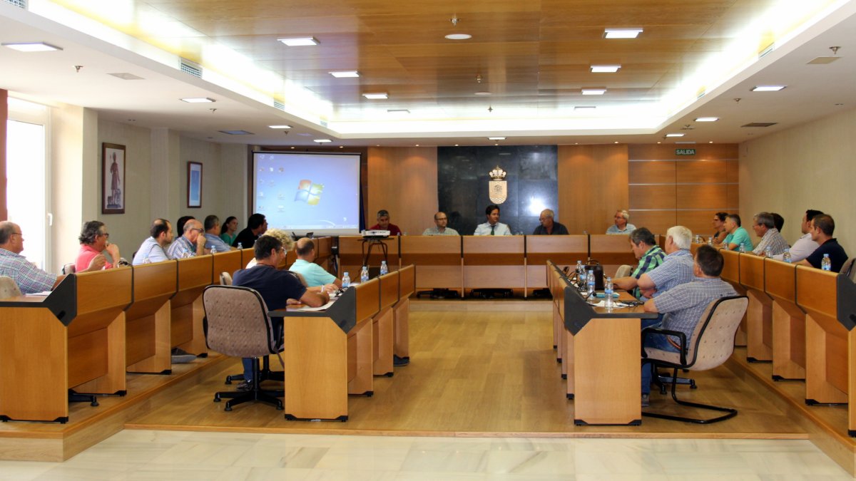 El Consejo Municipal Agrario de El Ejido en su última reunión.
