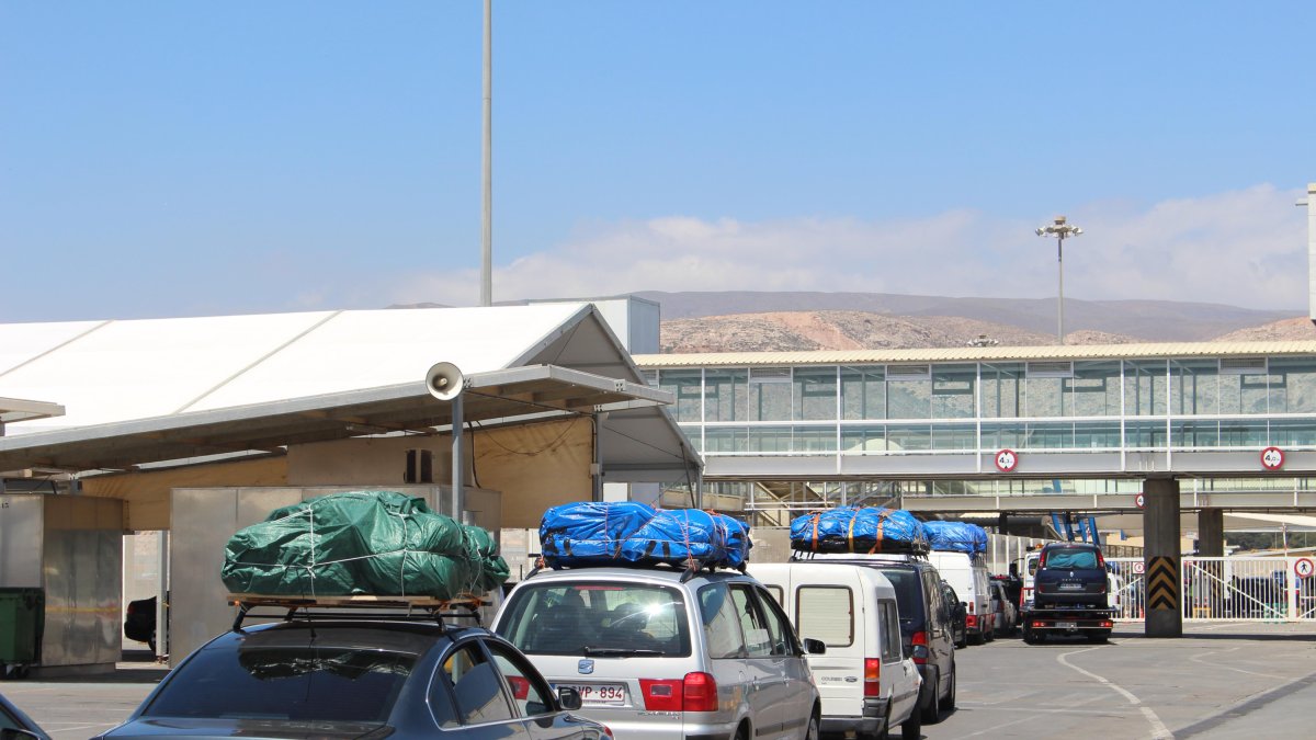 Imagen de archivo de la Operación Paso del Estrecho en Almería.