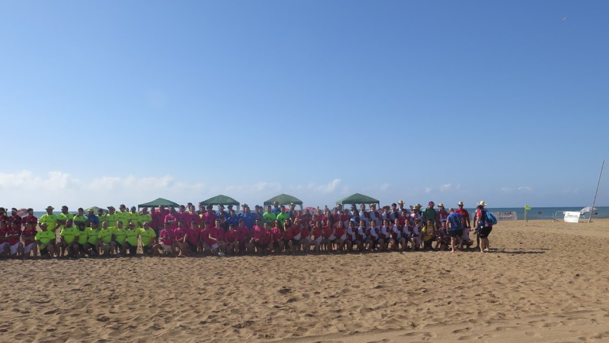 No caben todos en la foto.