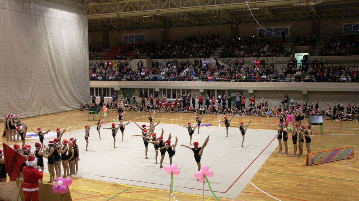 Gimnasia Rítmica en el Infanta Cristina.