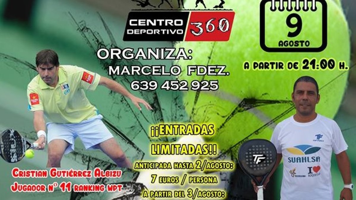 Cartel de la Exhibición en Roquetas.