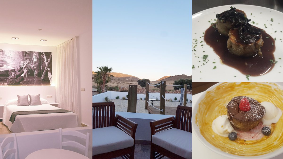 El resort  se encuentra en pleno Valle de Rodalquilar.