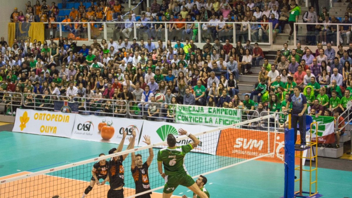 Unicaja en el último partido de la pasada temporada.