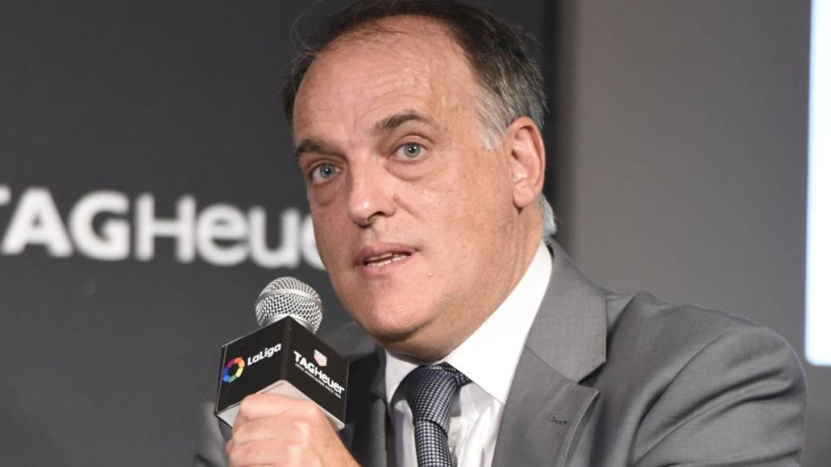 Tebas quiere saneada la Liga Profesional.