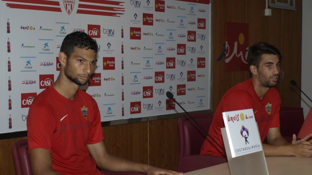 Joaquín y Josema en rueda de prensa.
