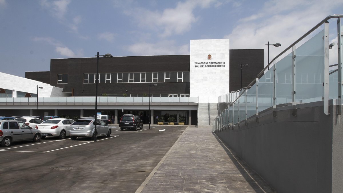 Imagen del tanatorio-crematorio realizado por el Ayuntamiento.