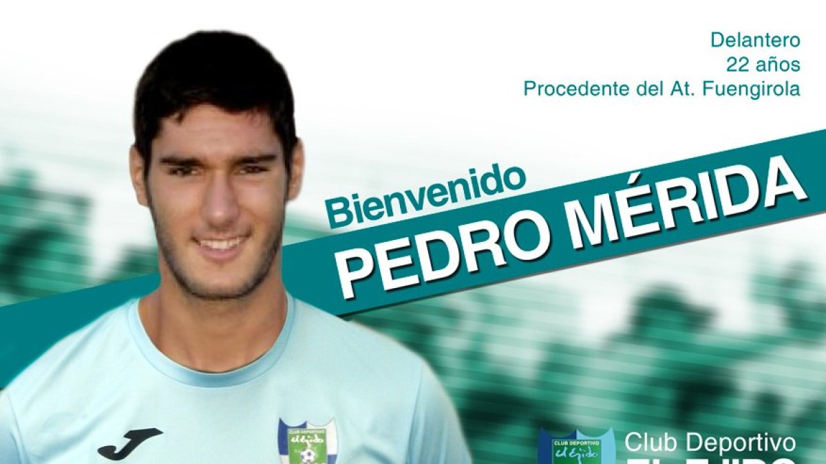 Pedro Mérida jugará en Santo Domingo.