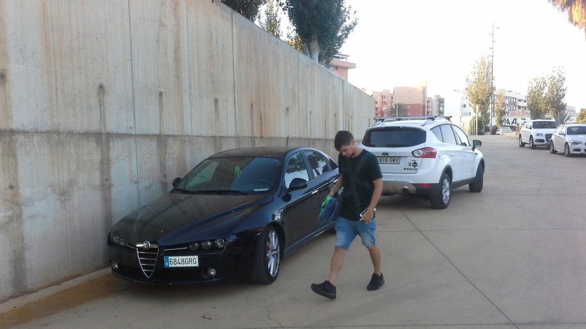 Pozo regresando a la faena.