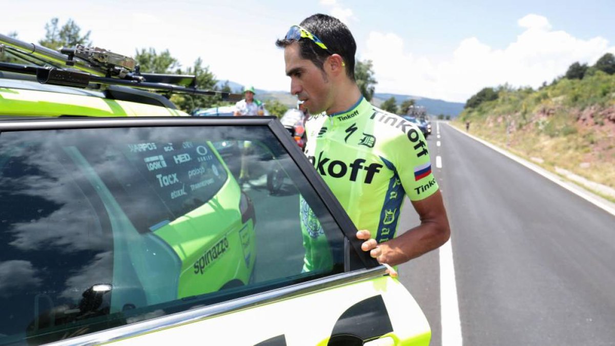 Contador se despide de la ronda francesa.