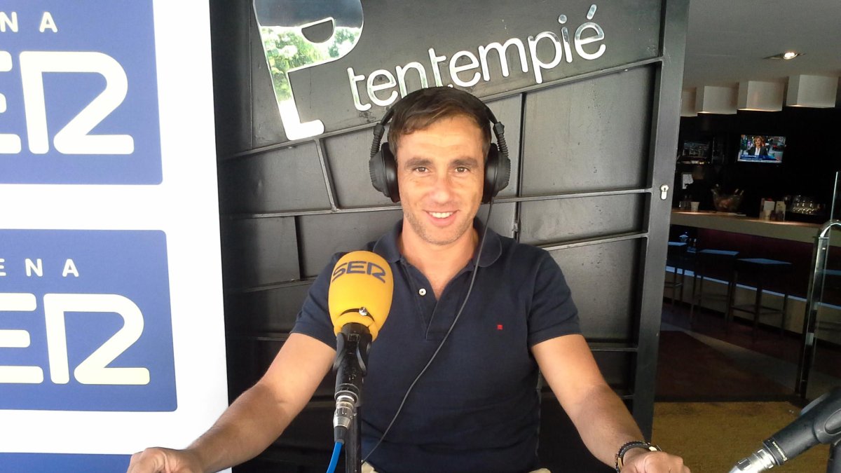 Javi Reyes en un SER Deportivos.