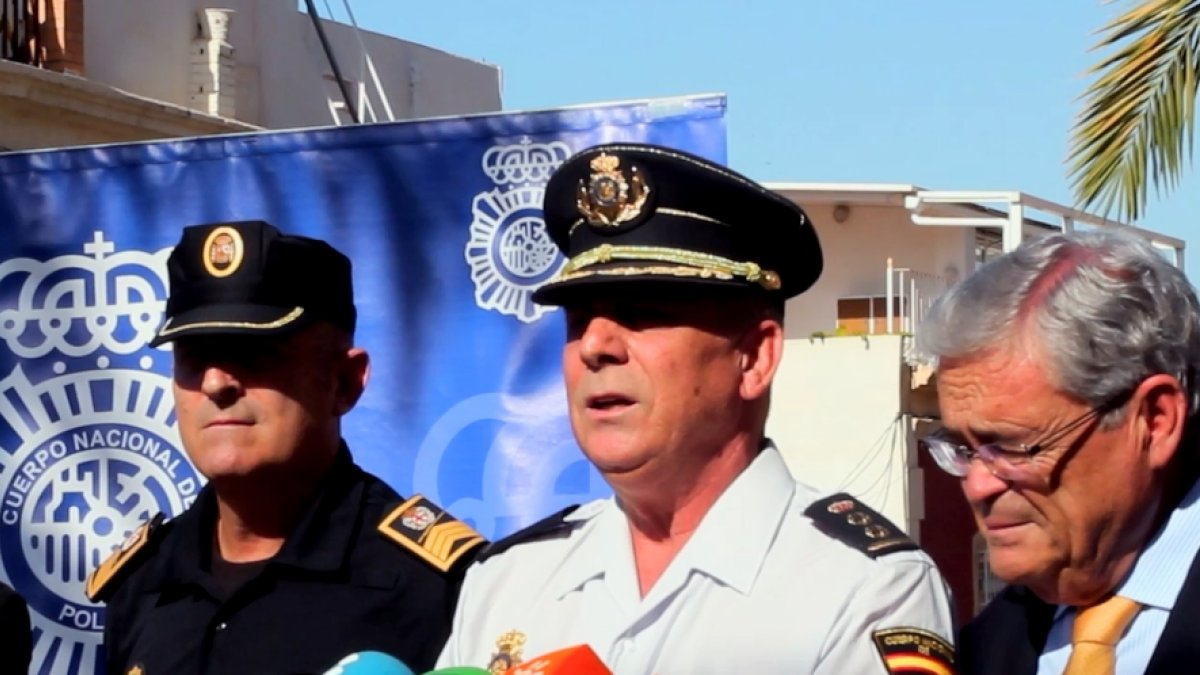 Intervención del comisario Castaño