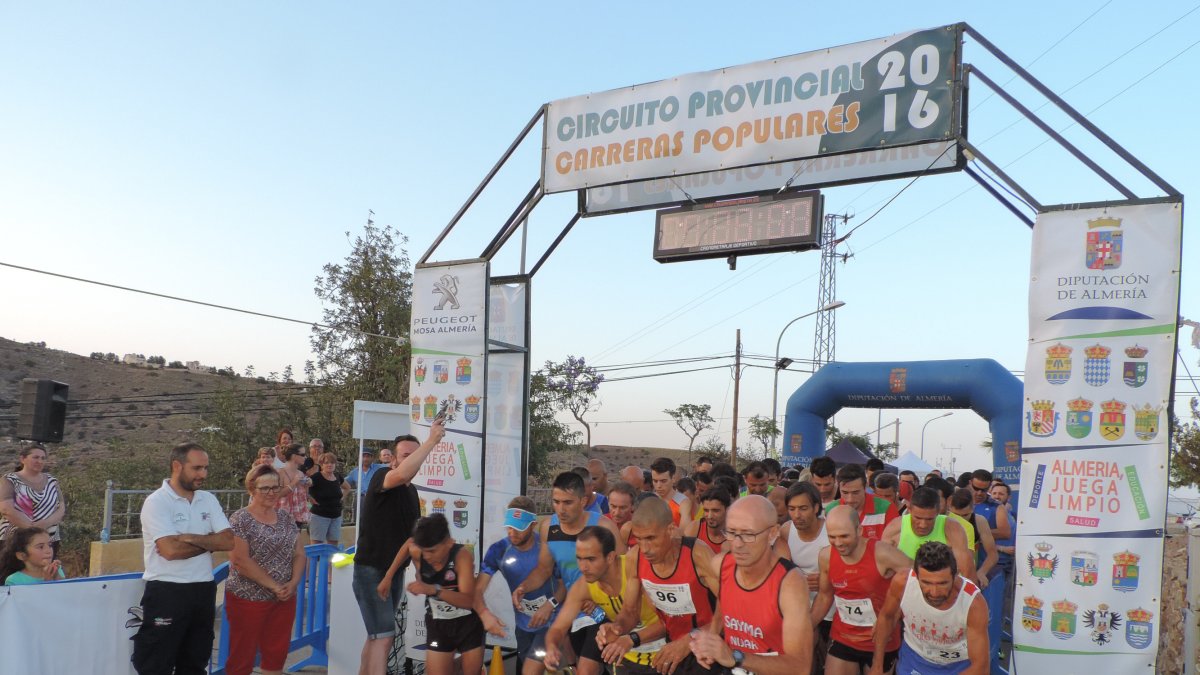 Salida de la carrera.