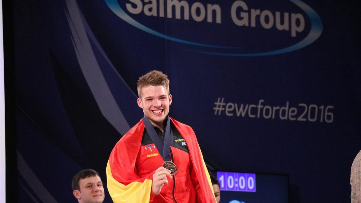 David Sánchez quiere convertirse en olímpico.