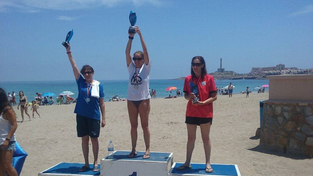 Un podio con acento ejidense.