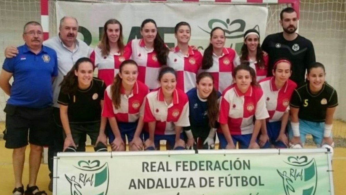 Las almerienses tuvieron la medalla de oro en sus manos.