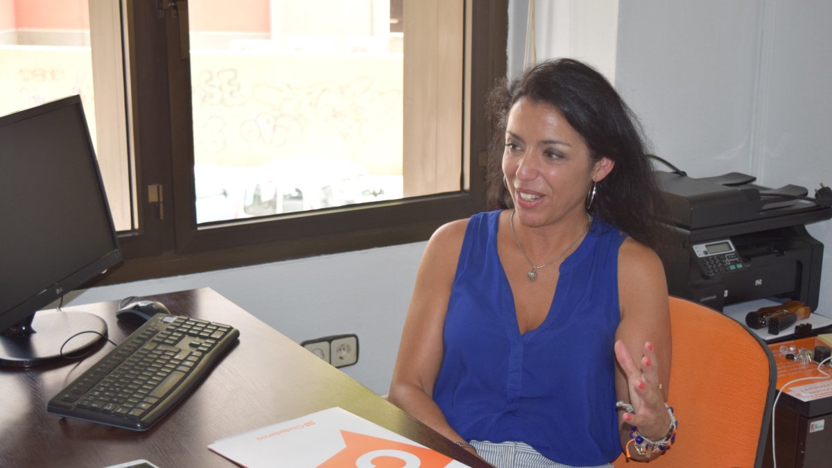 Marta Bosquet portavoz de Ciudadanos en Almería.