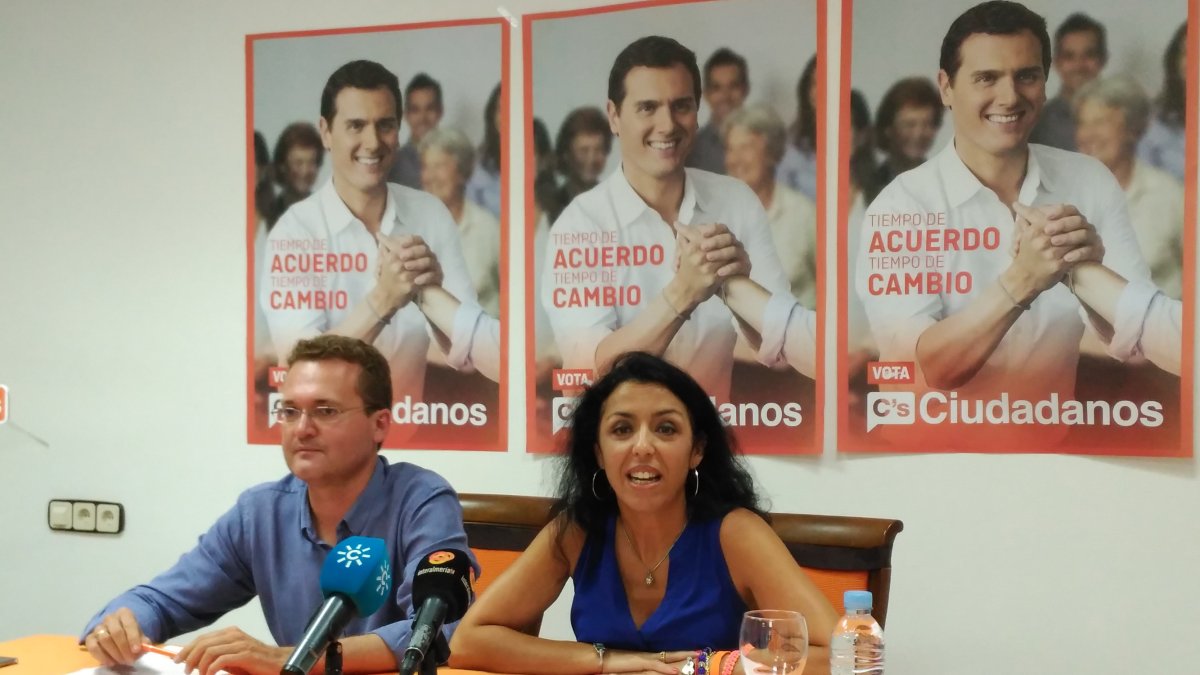 Diego Clemente y Marta Bosquet durante la valoración