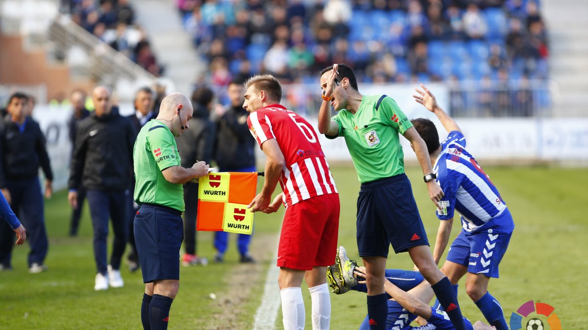 Ruipérez Marín en el Alavés-Almería.
