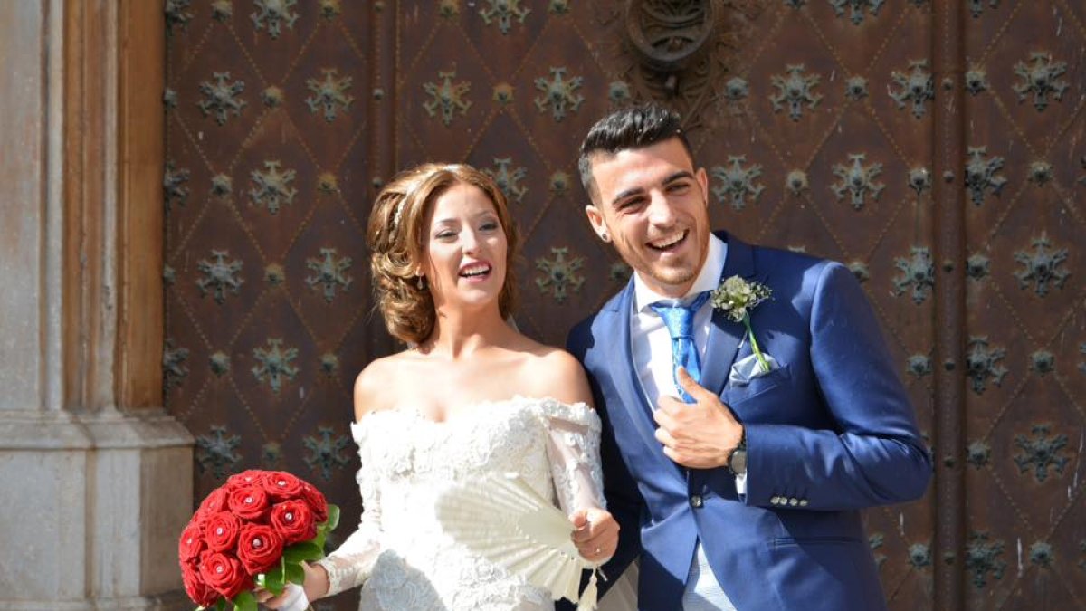 Recién casados.