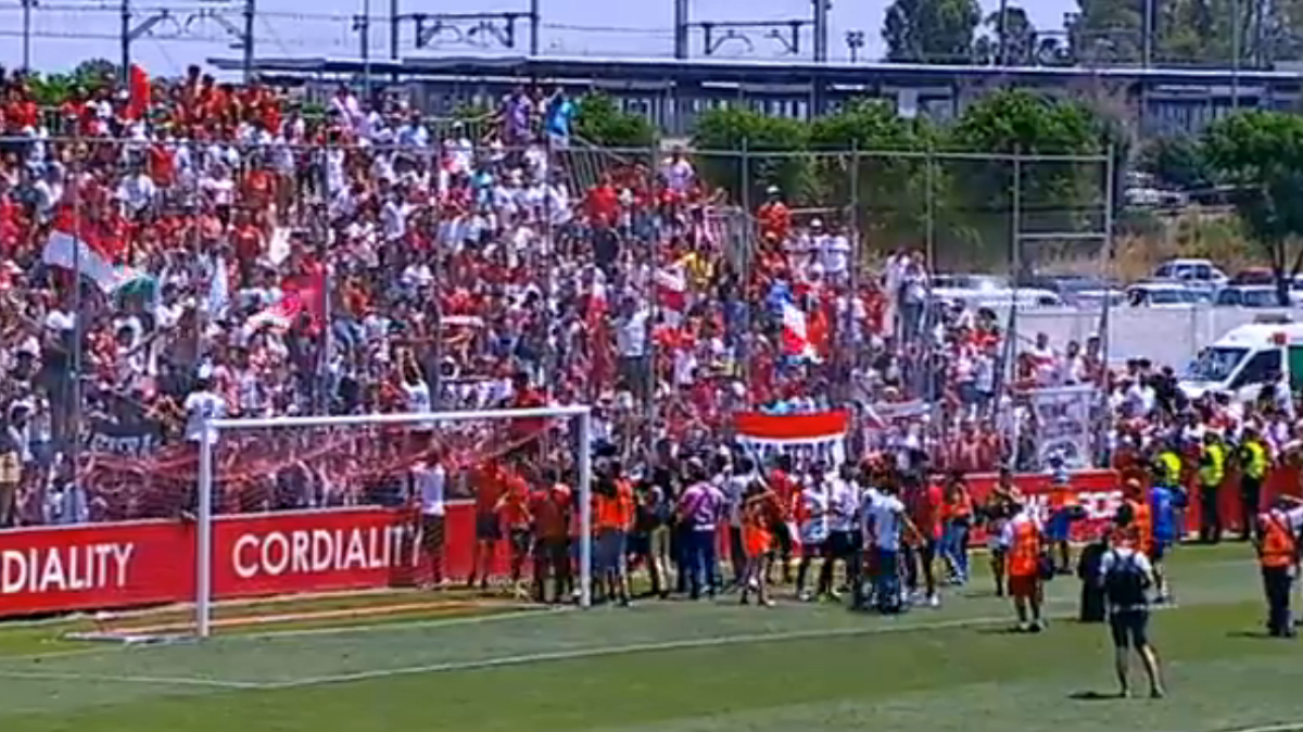 Explosión en la Ciudad Deportiva.