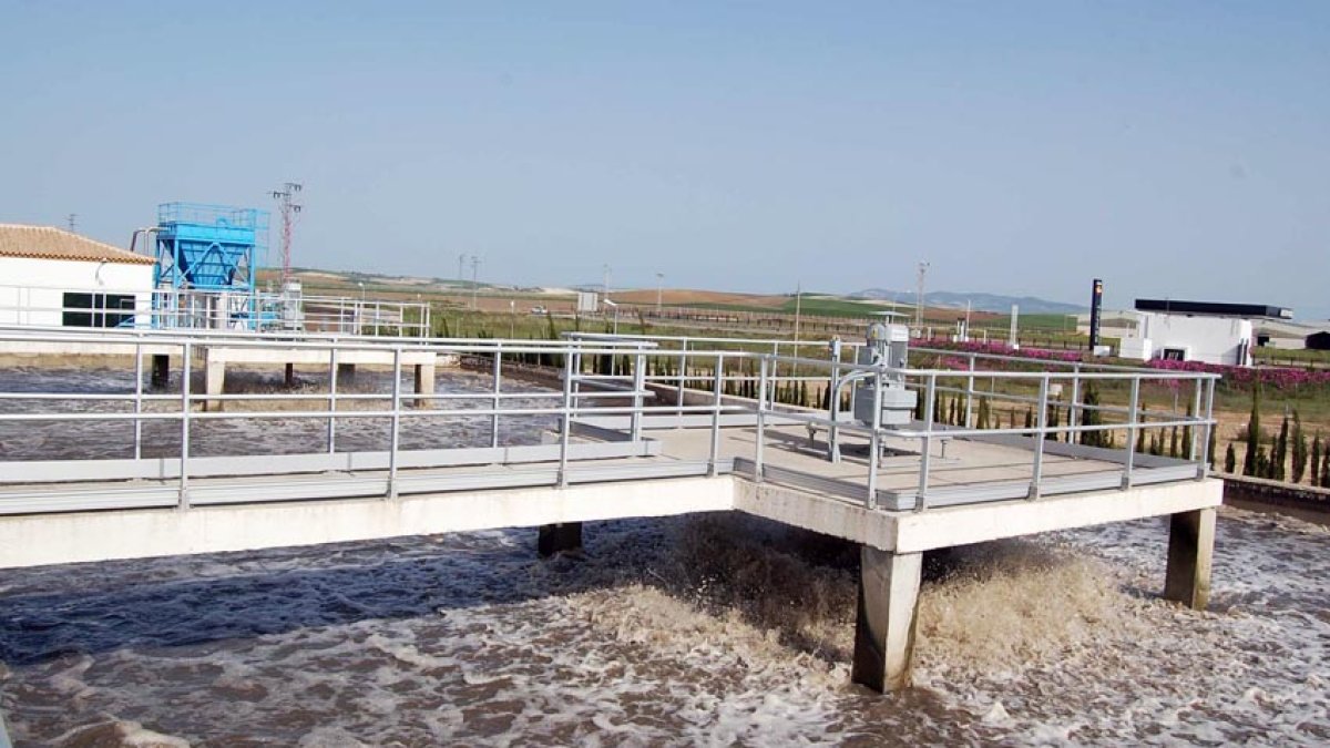 Instalaciones de la EDAR de Huércal-Overa.
