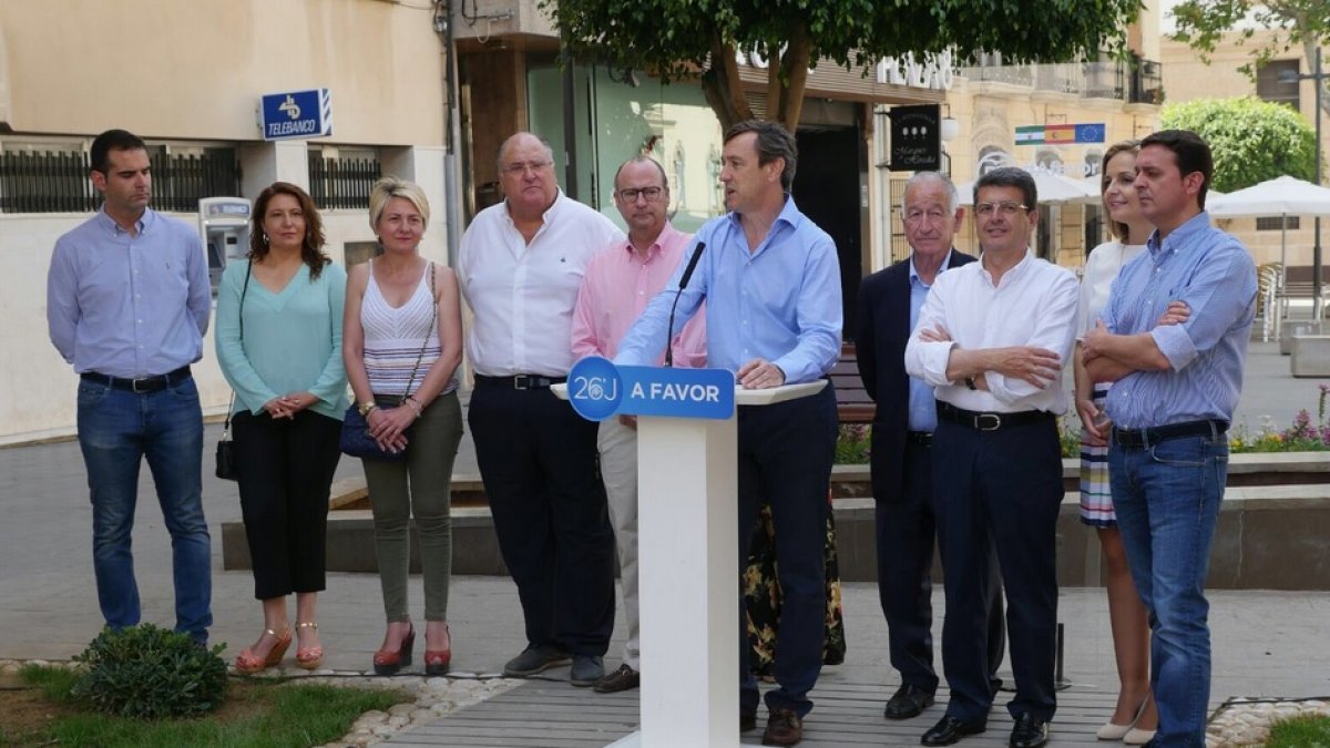 Hernando, durante su intervención.