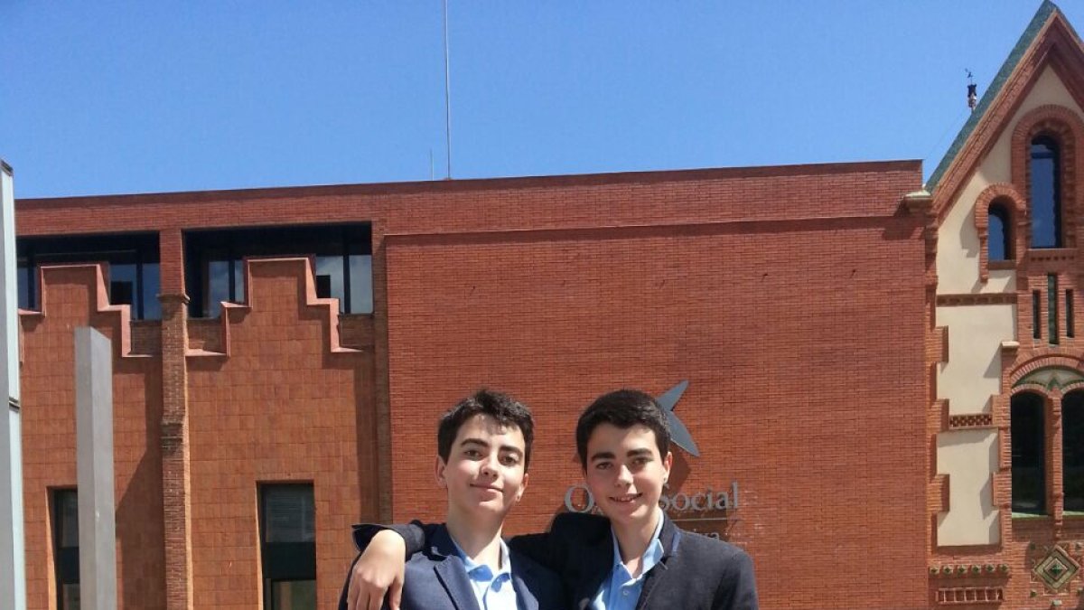 Los mellizos Jaime e Ignacio Soriano De la Cámara.