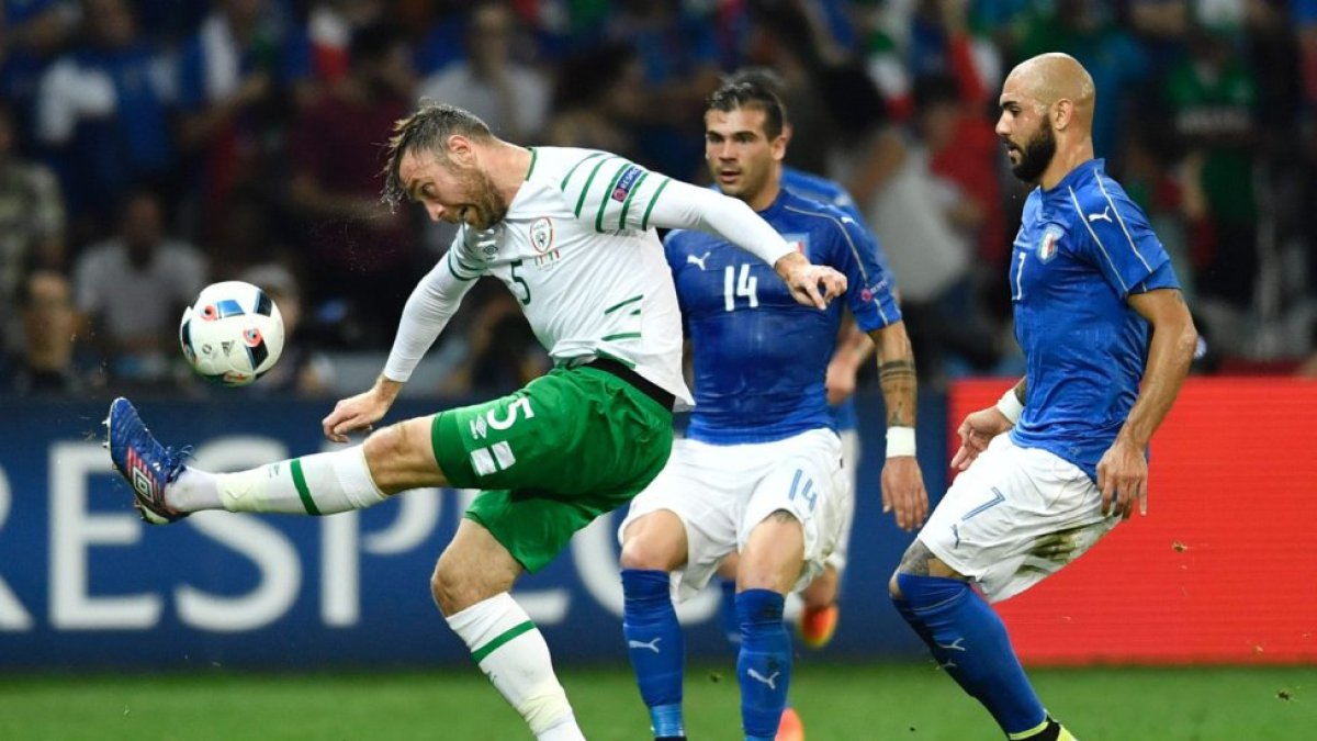 Italia no pudo con la impetuosa Irlanda.