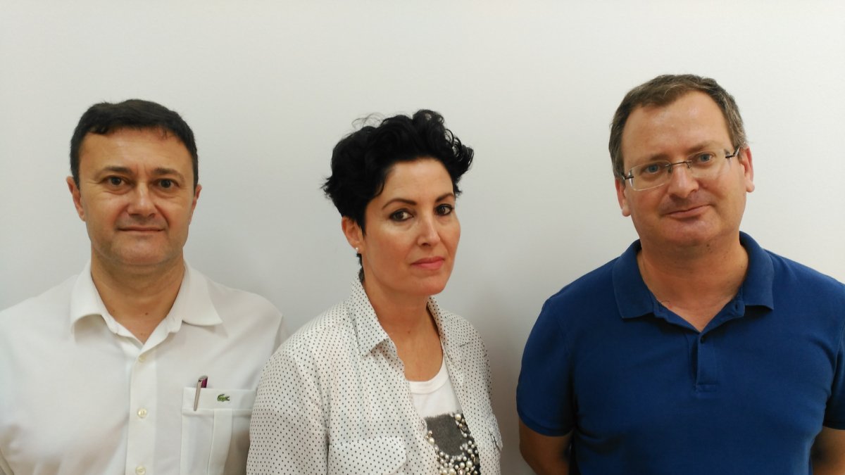 Emilio Galdeano, Ángeles Godoy y Juan Carlos Pérez