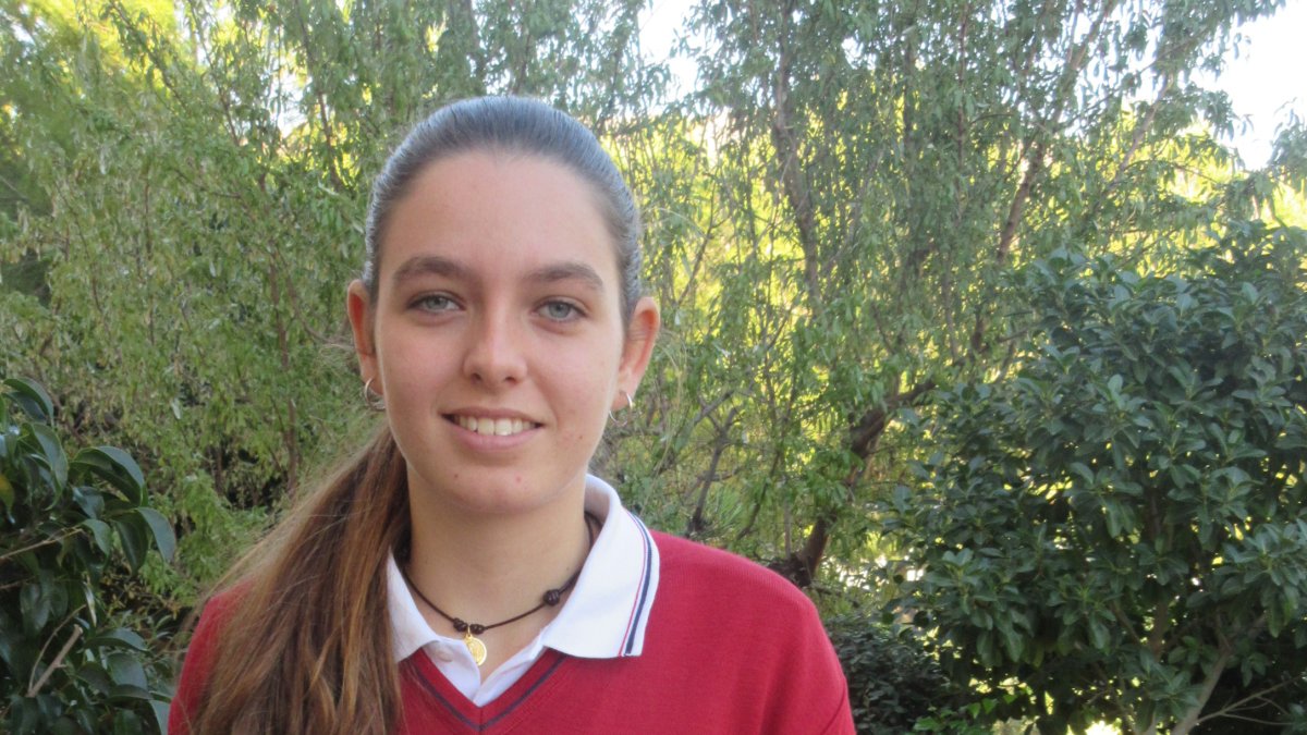 Eva Sánchez Montiel en una imagen cedida por el Colegio Altaduna.
