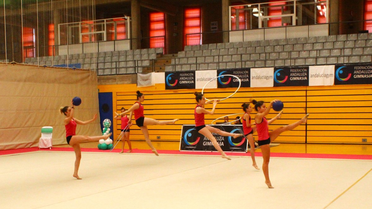 Gimnastas.