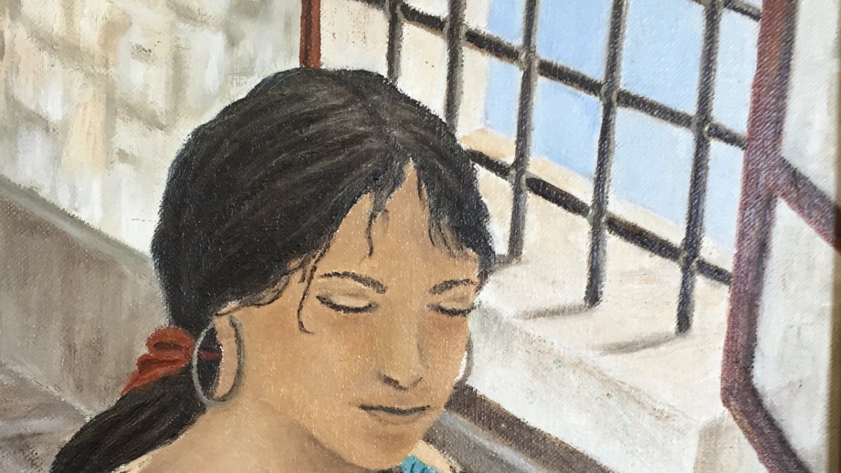 Retrato de Emilia ‘La canastera’ atribuido a Bartolomé Marín.