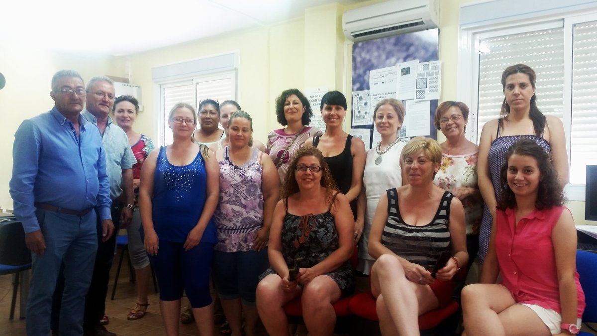 Grupo de alumnas participantes en el Taller de Generación de Ideas.