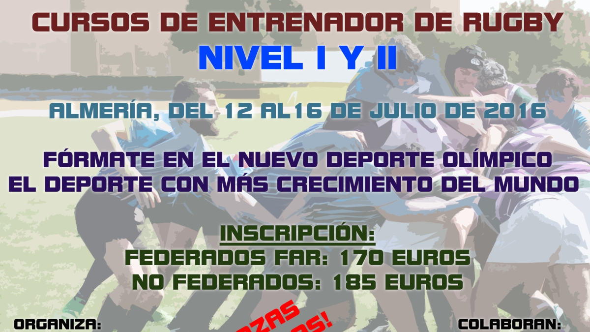 El rugby sigue creciendo en Almería.