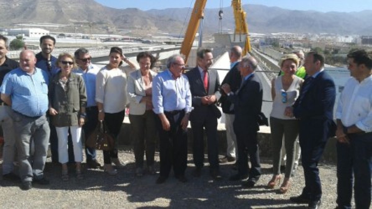 El consejero de Fomento ha visitado este miércoles las obras.