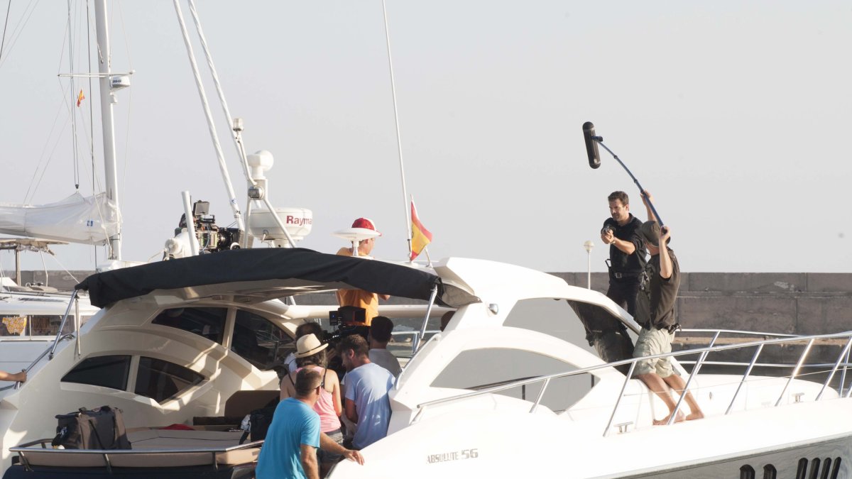 Rodaje de la primera temporada en Almerimar.