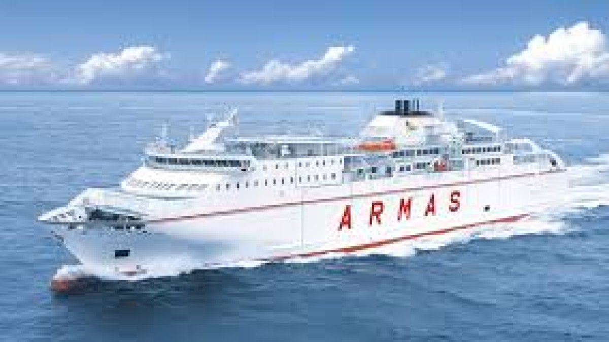 Uno de los buques de la compañía Armas.