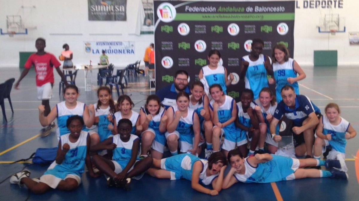 Las jugadoras de La Mojonera.