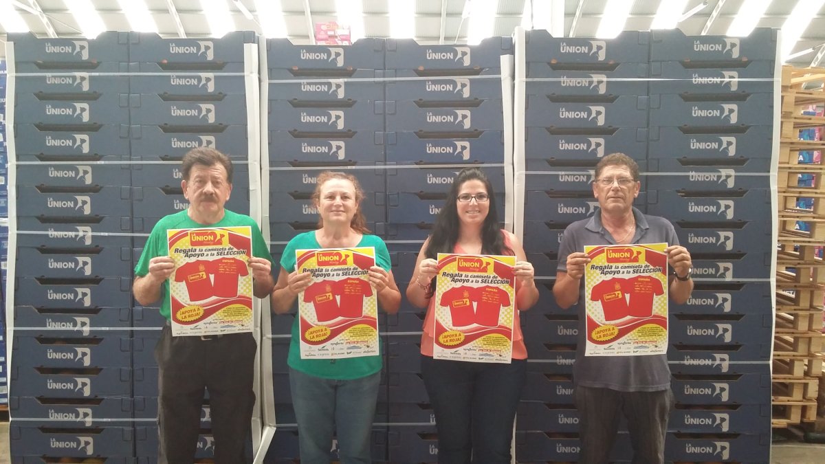 Los agricultores recibirán camisetas los días de partido