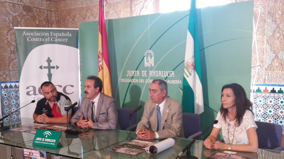 Presentación ayer del evento solidario.