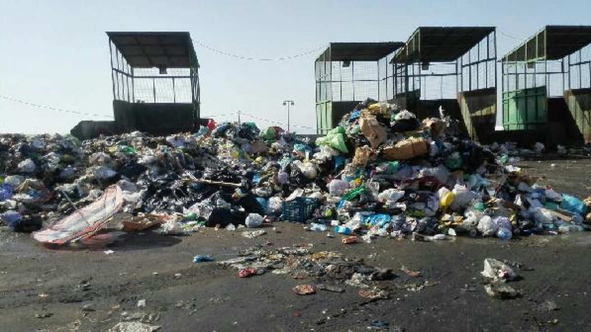 Imagen del archivo de la planta de gestión de residuos del Poniente, que recibe la basura de casi un centenar de municipios.